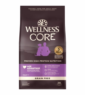 Wellness CORE Grain Free Age Advantage Adult 7  Dry Dog Food (Deboned Turkey, Chicken Meal & Turkey Meal Recipe) dog leash,walking strap