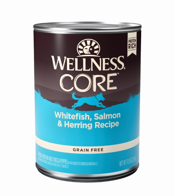 Wellness CORE Grain Free Wet Dog Food (Whitefish, Salmon & Herring Recipe) dog gifts,pet keepsakes