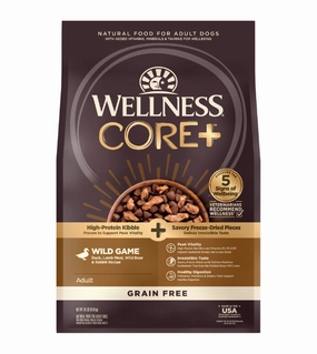 Wellness CORE  Grain Free Wild Game Adult Dry Dog Food (Duck, Lamb Meal, Wild Boar & Rabbit Recipe) dog shampoo,bathing supplies