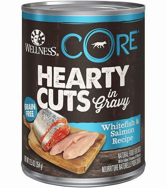 Wellness Core Hearty Cuts Whitefish & Salmon Wet Dog Food dog gifts,pet keepsakes