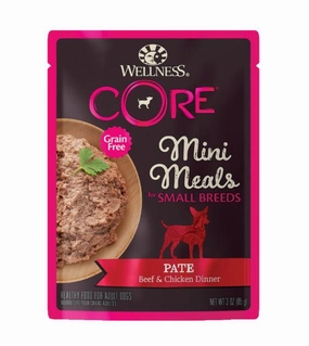 Wellness Core Mini Meals (Small Breed) Pate Beef & Chicken Dinner Dog Food Mixer dog multipurpose item,all-in-one pet tool