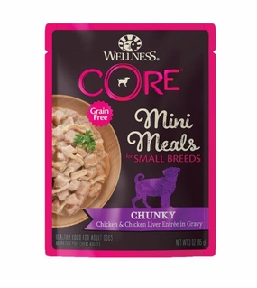 Wellness Core Small Breed Mini Meals Chunky Chicken & Chicken Liver Dog Food Mixer dog multipurpose item,all-in-one pet tool