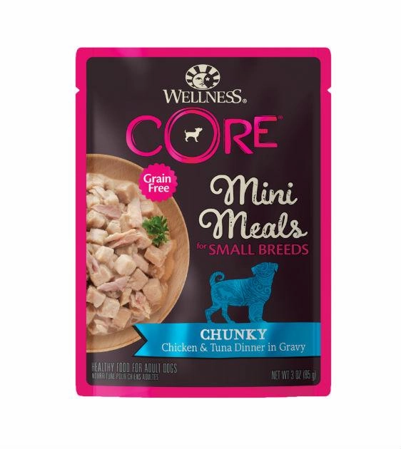 Wellness Core Small Breed Mini Meals Chunky Chicken & Tuna Dog Food Mixer dog multipurpose item,all-in-one pet tool