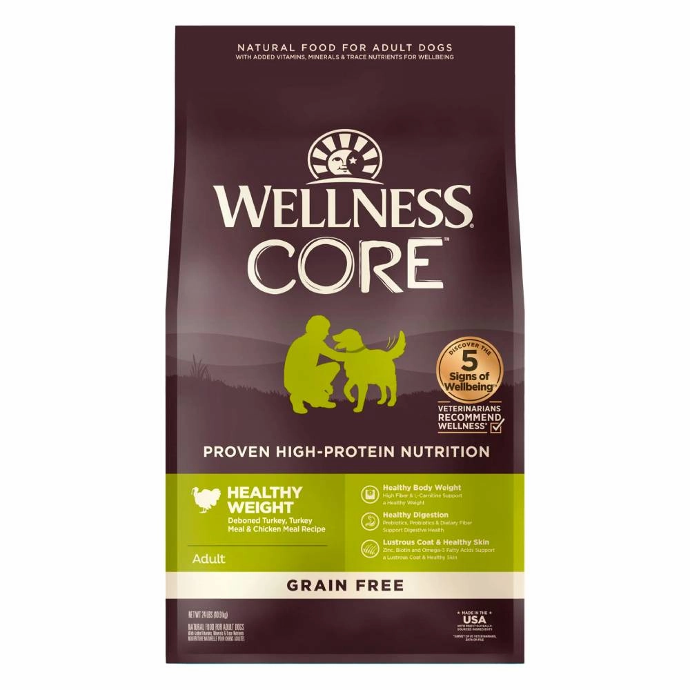 Wellness Dog Core Reduced Fat Formula 24lb