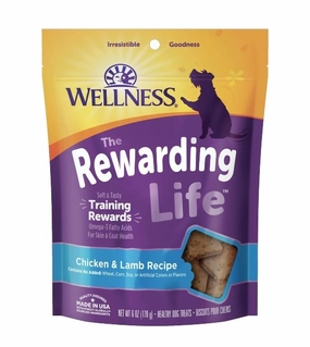 Wellness Rewarding Life Chicken & Lamb Recipe Dog Training Treats dog shampoo,bathing supplies