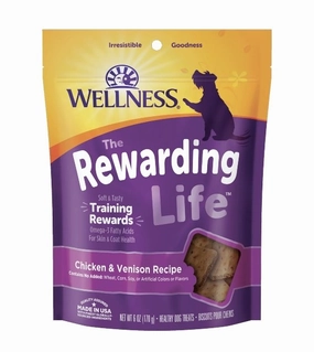 Wellness Rewarding Life Chicken & Venison Recipe Dog Training Treats dog shampoo,bathing supplies