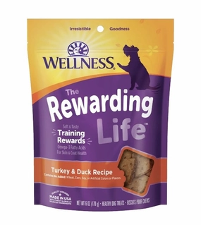 Wellness Rewarding Life Turkey & Duck Recipe Dog Training Treats dog shampoo,bathing supplies
