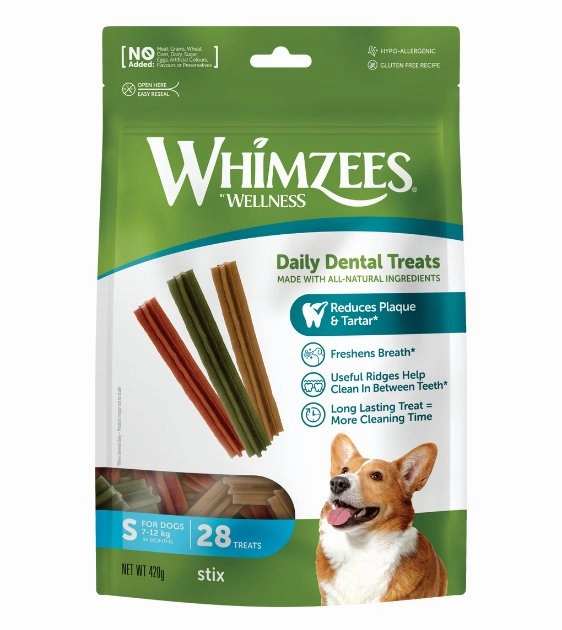 Whimzees Natural Stix Dental Dog Chews