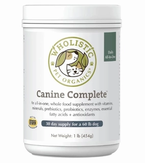 Wholistic Pet Organics Canine Complete Dog Supplements dog oral care,pet dental