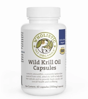 Wholistic Pet Organics Wild Antarctic Krill Oil Capsules Dog Supplements dog leash,walking strap