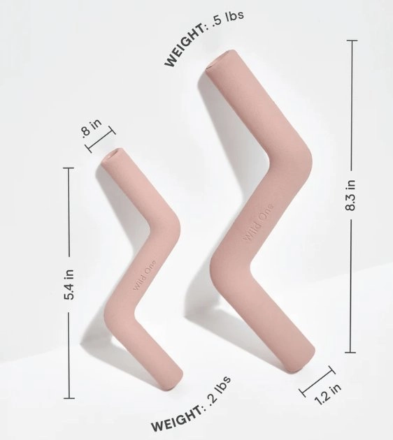 Wild One Bolt Bite Dog Chew Toy (Blush)