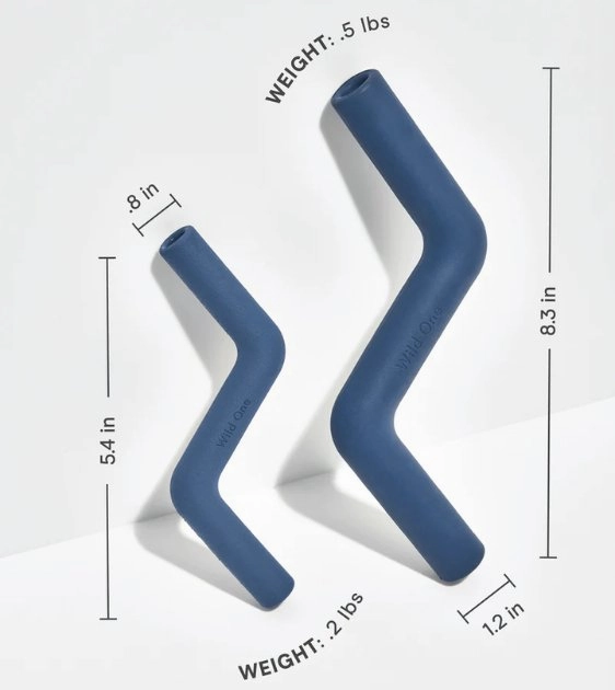 Wild One Bolt Bite Dog Chew Toy (Navy)
