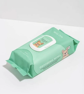 Wild One Eucalyptus Grooming Wipes For Dogs odor remover,dog cleaning