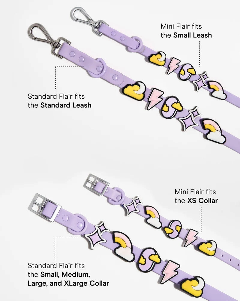 Wild One Flair Charms Pack For Leash & Collar (Dream)