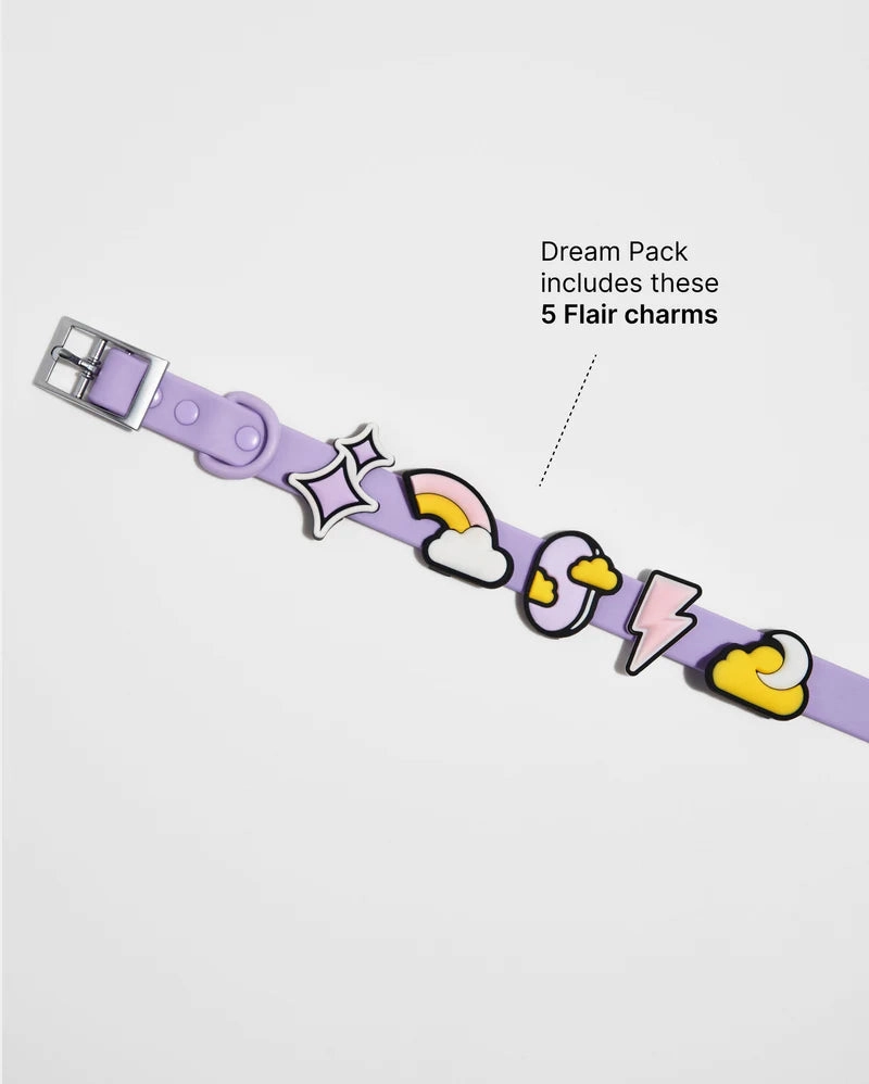 Wild One Flair Charms Pack For Leash & Collar (Dream)