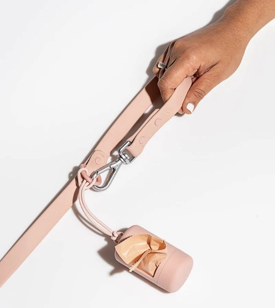 Wild One Poop Bag Carrier and Roll (Blush)