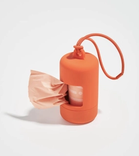 Wild One Poop Bag Carrier and Roll (Limited Edition - Blaze) odor remover,dog cleaning