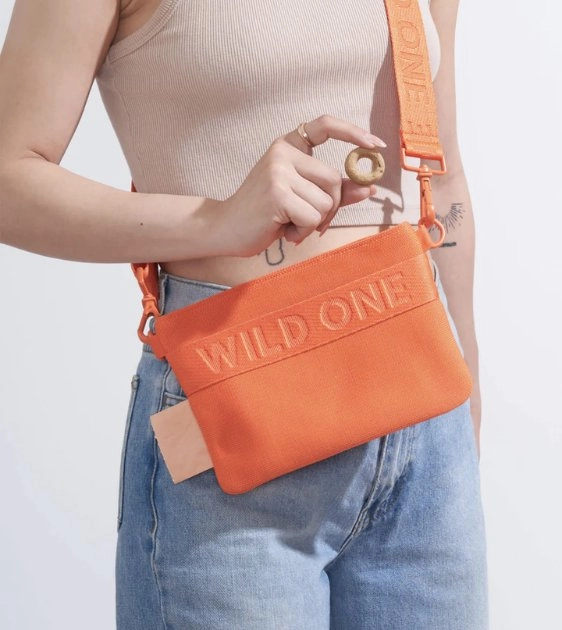 Wild One Recycled Knit Walking Treat Pouch (Limited Edition - Blaze)