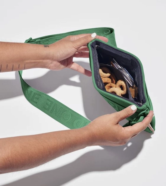 Wild One Recycled Knit Walking Treat Pouch (Spruce)