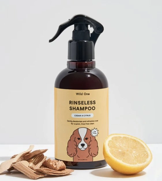 Wild One Rinseless Dog Shampoo (Cedar & Citrus) interactive dog toy,tech pet toy