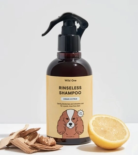 Wild One Rinseless Dog Shampoo (Cedar & Citrus) interactive dog toy,tech pet toy