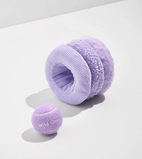 Wild One Tennis Tuft Puzzle Dog Toy (Lilac) pet souvenir,gift item