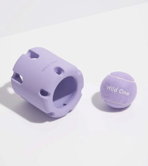 Wild One Tennis Tumble Dog Chew Toy (Lilac) pet souvenir,gift item