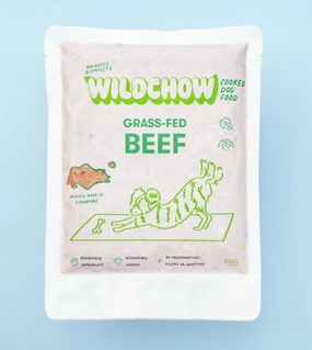 WildChow Cooked Dog Food (Beef) raw dog food,fresh pet meals