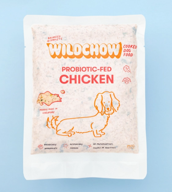 WildChow Cooked Dog Food (Chicken) raw dog food,fresh pet meals