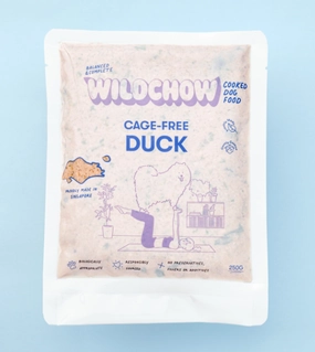 WildChow Cooked Dog Food (Duck) raw dog food,fresh pet meals