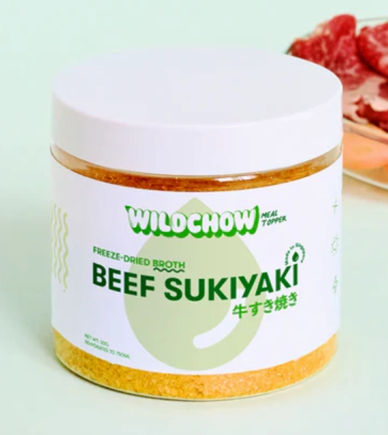 WildChow Freeze-Dried Bone Broth Powder (Beef Sukiyaki) dog multipurpose item,all-in-one pet tool