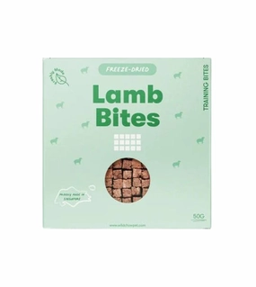 WildChow Freeze Dried Dog Treats (Lamb Training Bites) freeze-dried dog food,lightweight pet food