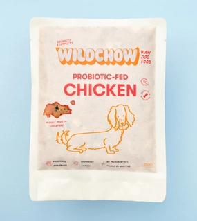 WildChow Raw Dog Food (Chicken) raw dog food,fresh pet meals
