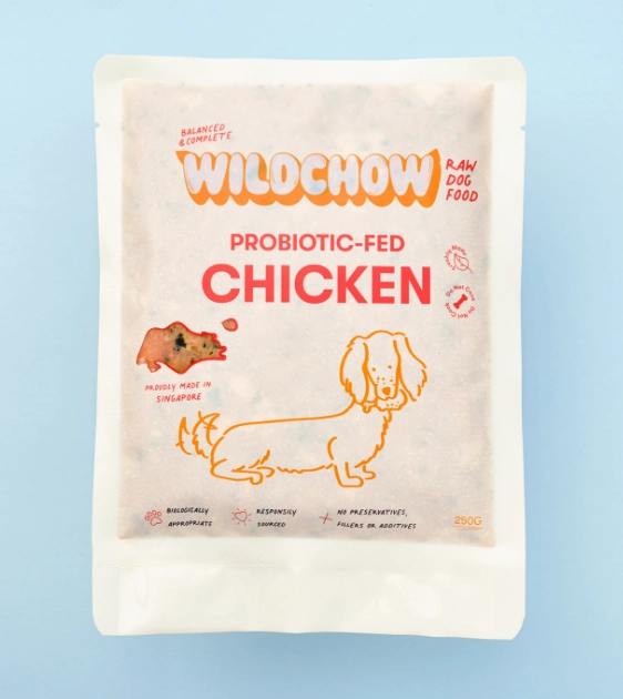 WildChow Raw Dog Food (Chicken) raw dog food,fresh pet meals