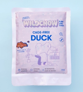 WildChow Raw Dog Food (Duck) raw dog food,fresh pet meals