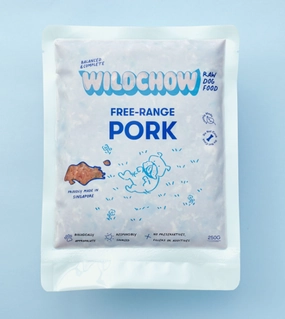 WildChow Raw Dog Food (Pork) raw dog food,fresh pet meals