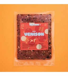 WildChow Raw Dog Food (Venison) raw dog food,fresh pet meals