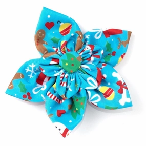 Winter Wonderland Dog Collar Flower