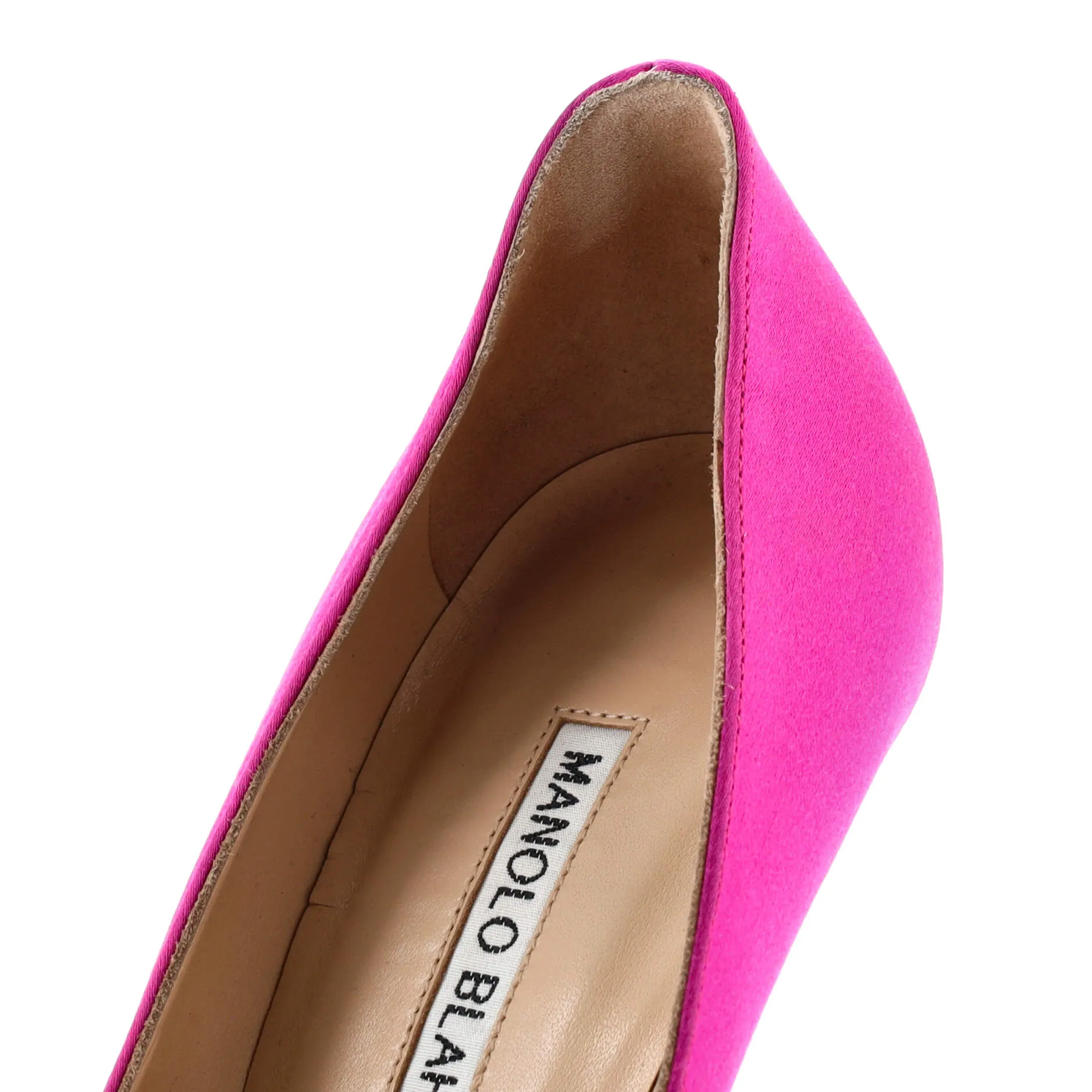 Women's Hangisi Pumps Satin 105 Shoes_Manolo-Blahnik