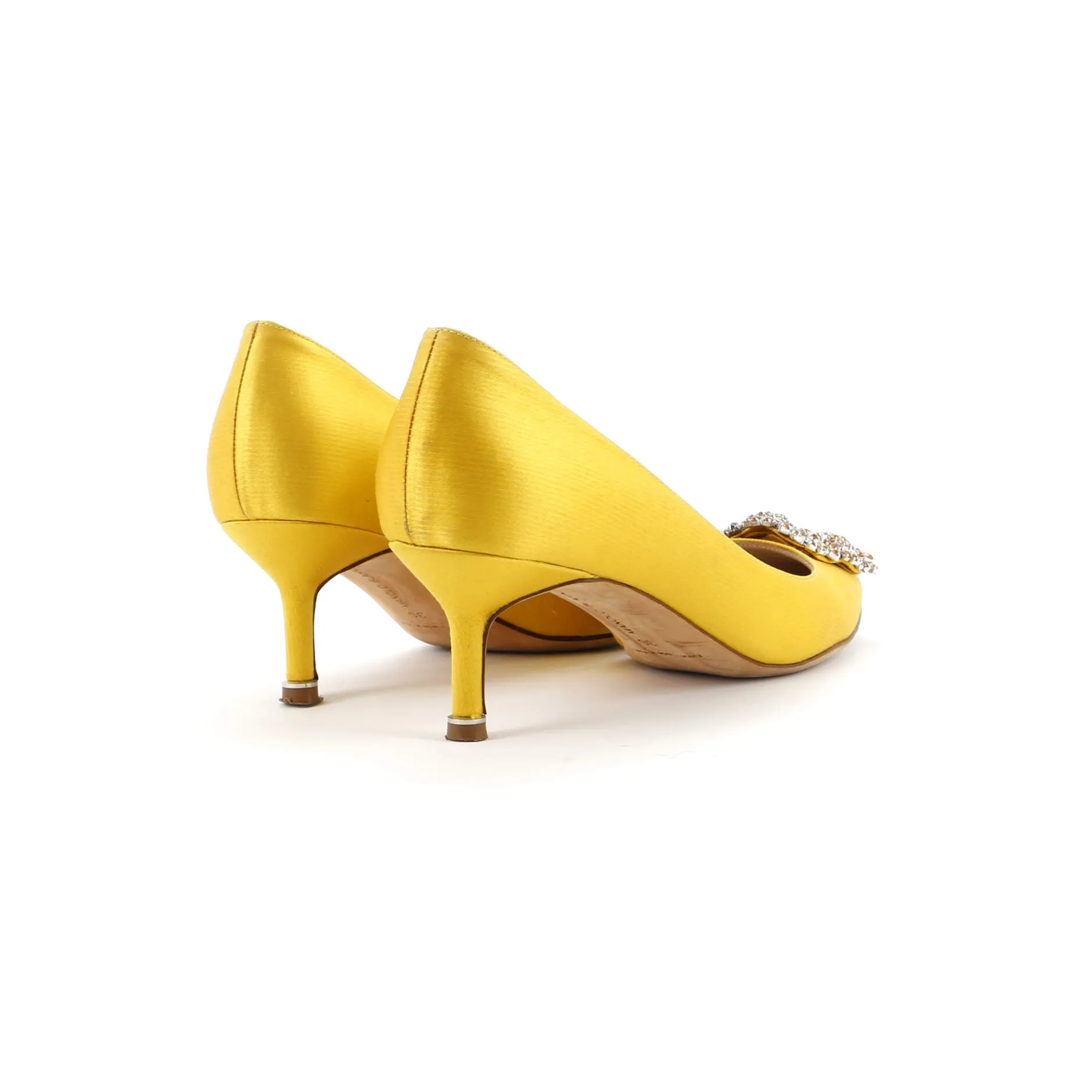 Women's Hangisi Pumps Satin 50 Shoes_Manolo-Blahnik