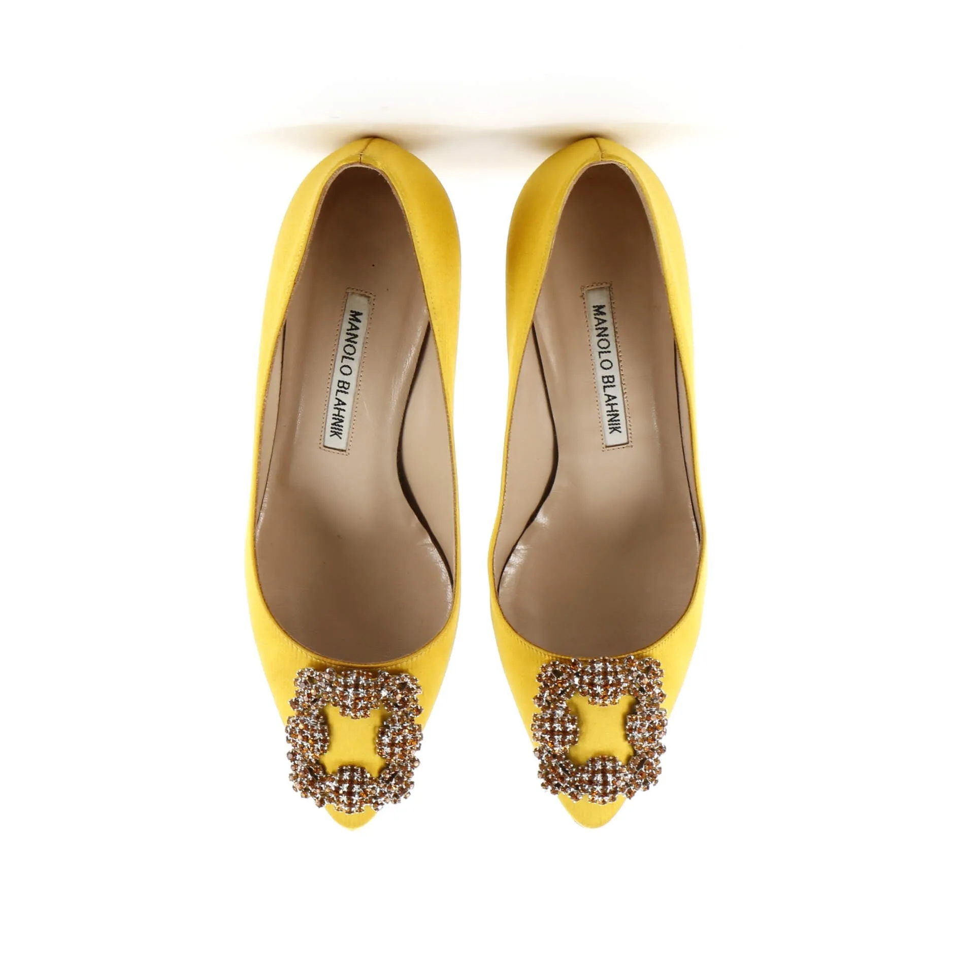 Women's Hangisi Pumps Satin 50 Shoes_Manolo-Blahnik