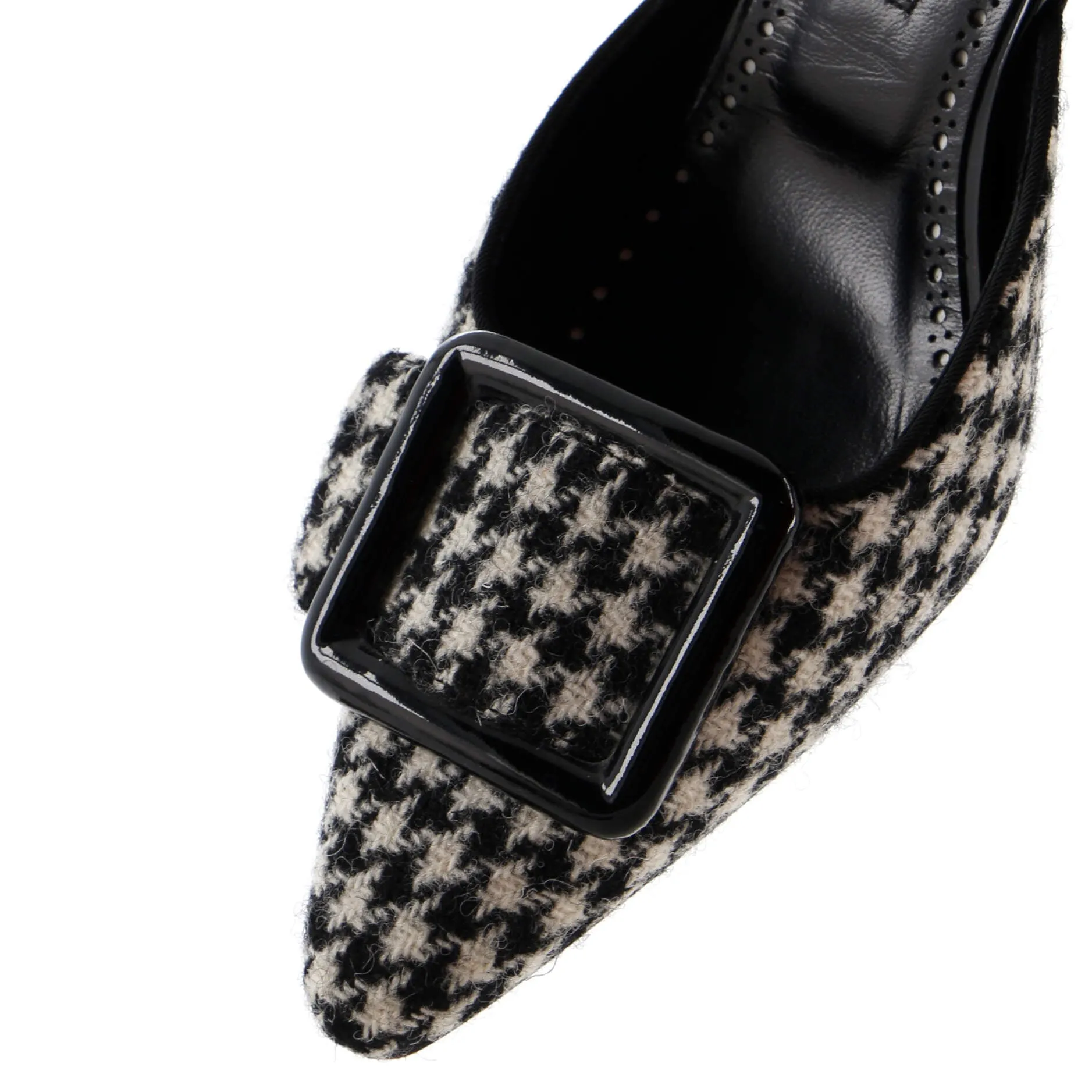 Women's Maysalebi Heeled Mules Printed Cotton 70 Shoes_Manolo-Blahnik