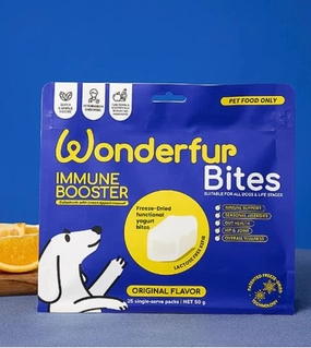Wonderfur Bites Freeze Dried Kefir Dog Treats (Immune Booster) dog oral care,pet dental