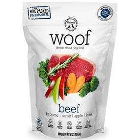 Woof Freeze Dried Raw Beef Dog Food freeze-dried dog food,lightweight pet food