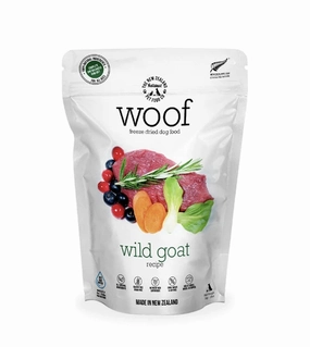 Woof Freeze Dried Raw Wild Goat Dog Food freeze-dried dog food,lightweight pet food