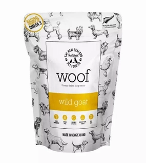 Woof Freeze Dried Raw Wild Goat Dog Treats freeze-dried dog food,lightweight pet food