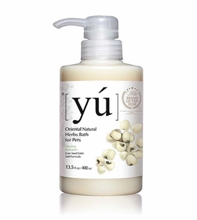 YU Coix Seed Satin Soft Formula Dog Shampoo interactive dog toy,tech pet toy