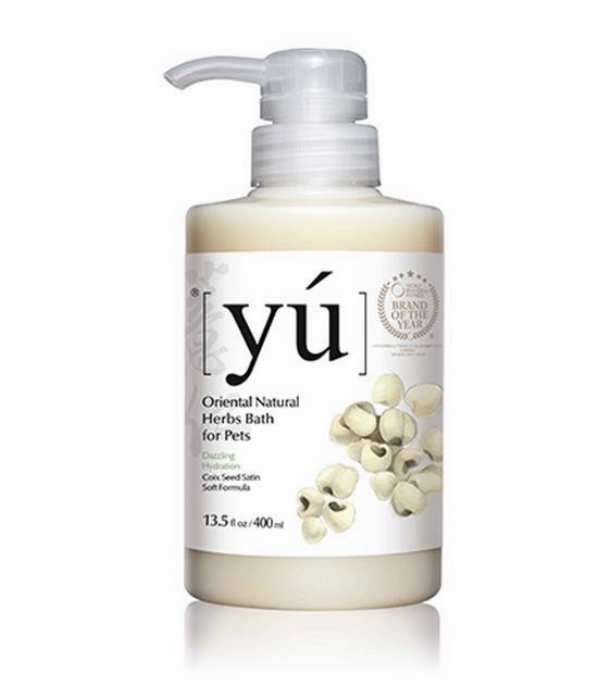 YU Coix Seed Satin Soft Formula Dog Shampoo interactive dog toy,tech pet toy