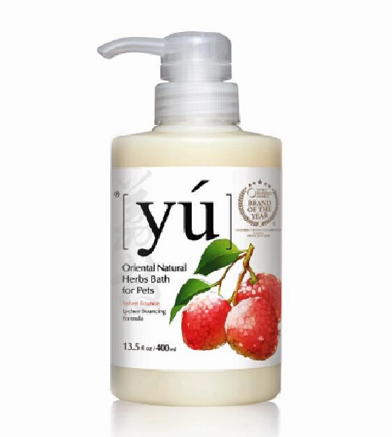 YU Lychee Bouncing Formula Dog Shampoo dog shampoo,bathing supplies