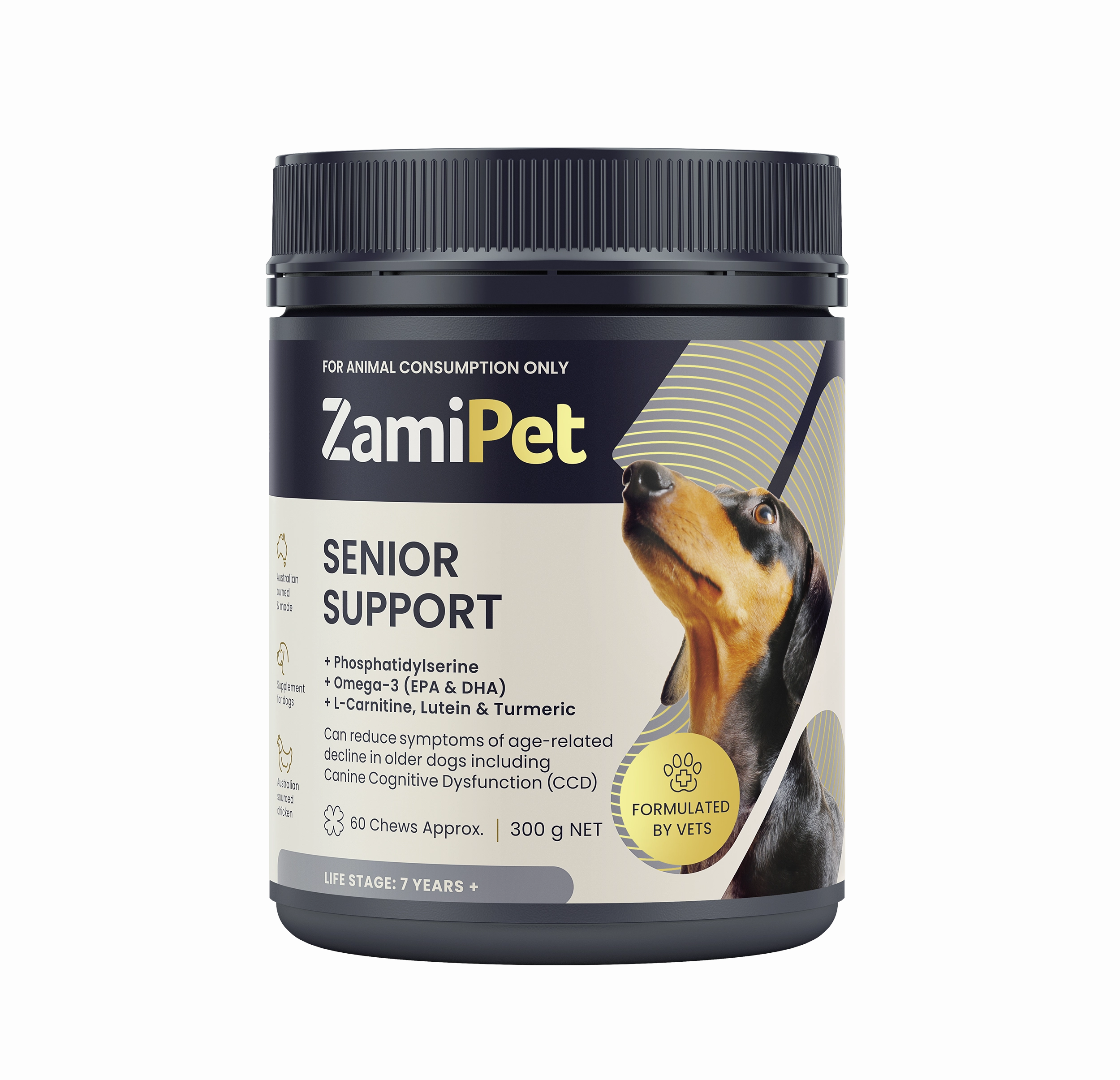 ZamiPet - Senior Support Dog Chews (60pk)